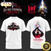 Jay Wheeler La Voz Favorita World Tour White 3D Shirt