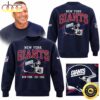 New York Giants Football Helmet 2026 Navy Graphic Sweatshirt