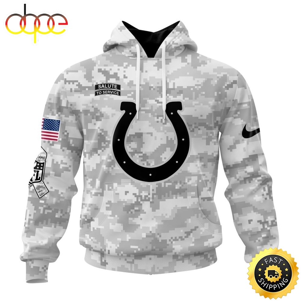 NFL Indianapolis Colts Arctic Camo Salute To Service 2026 Design Hoodie, T Shirt, Sweatshirt 1