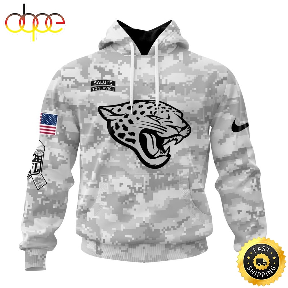 NFL Jacksonville Jaguars Arctic Camo Salute To Service 2026 Design Hoodie, T Shirt, Sweatshirt 1