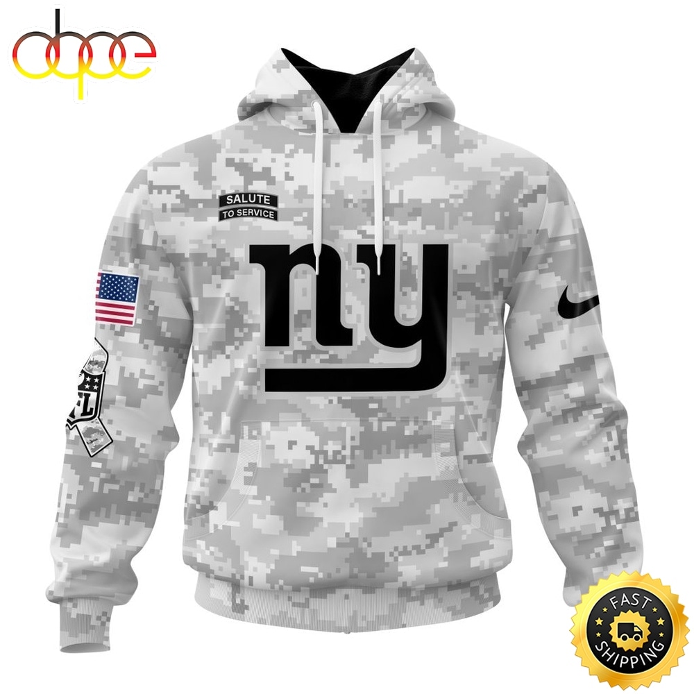 NFL New York Giants Arctic Camo Salute To Service 2026 Design Hoodie, T Shirt, Sweatshirt 1