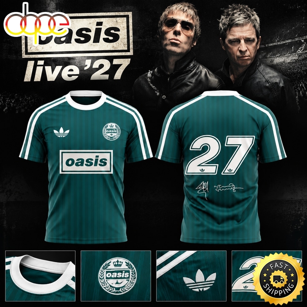 Oasis Live ‘27 Signature Raglan Limited Edition T Shirt