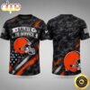 Salute to Service Cleveland Browns Camo Shirt Salute to Service Cleveland Browns Camo Shirt